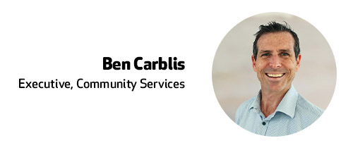 Ben Carblis, Executive, Community Services