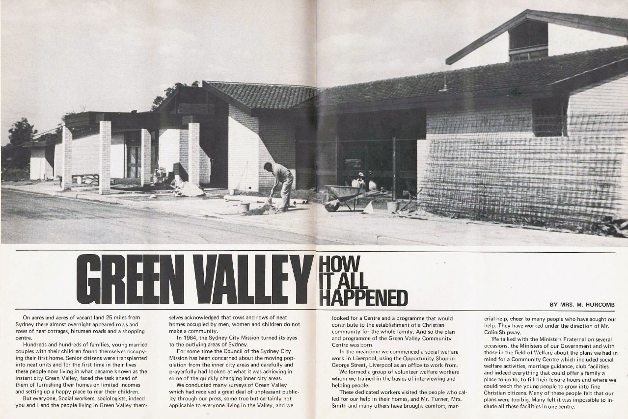 Green Valley history