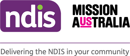 NDIS and Mission Australia Logo