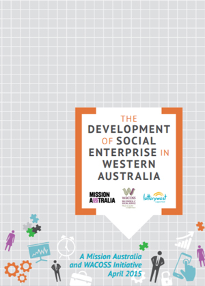 Screenshot of The development of Social Enterprise in Western Australia