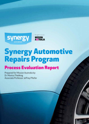 Screenshot of Synergy Automotive Repairs Program: Process Evaluation Report