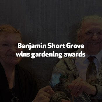 Benjamin Short Grove wins gardening awards