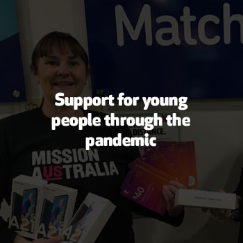 Support for young people through the pandemic