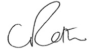 Clinton Roth signature
