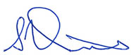 Stephen Vines signature