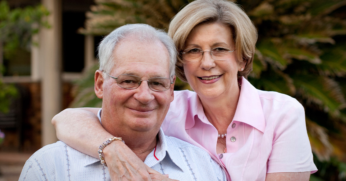 Elder couple