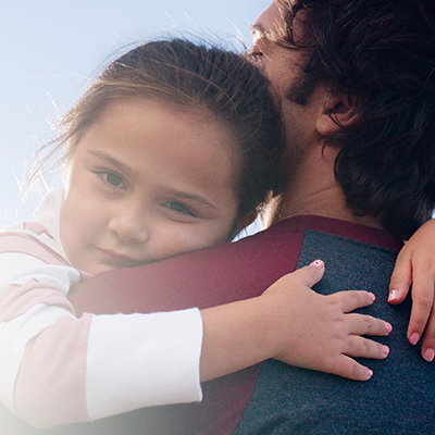 Child with father