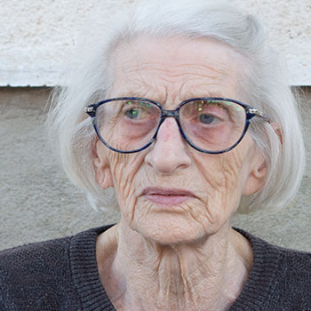 Elderly woman