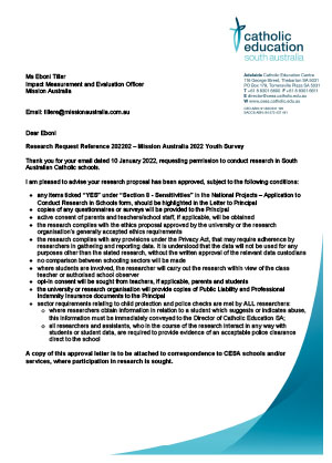 Approval Letter CEO South Australia thumb