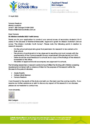 Approval Letter CEO Maitland Newcastle thumb