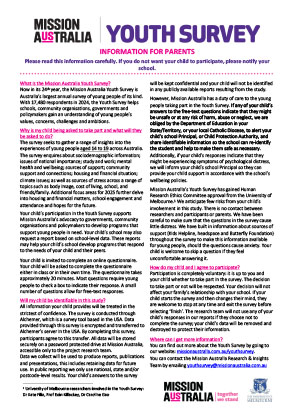 Information for Parents Opt-out