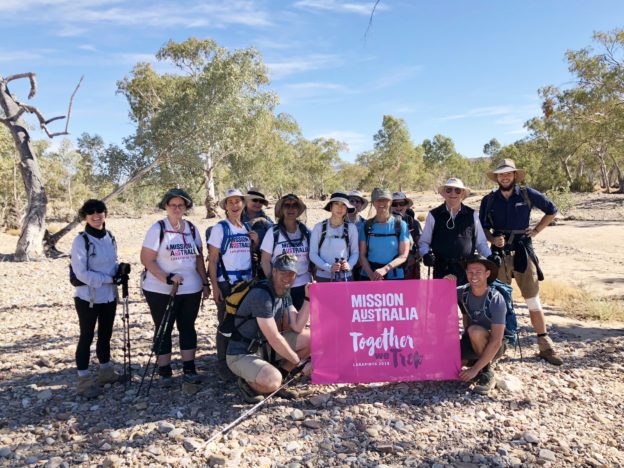 Group of Larapinta Together we Trek