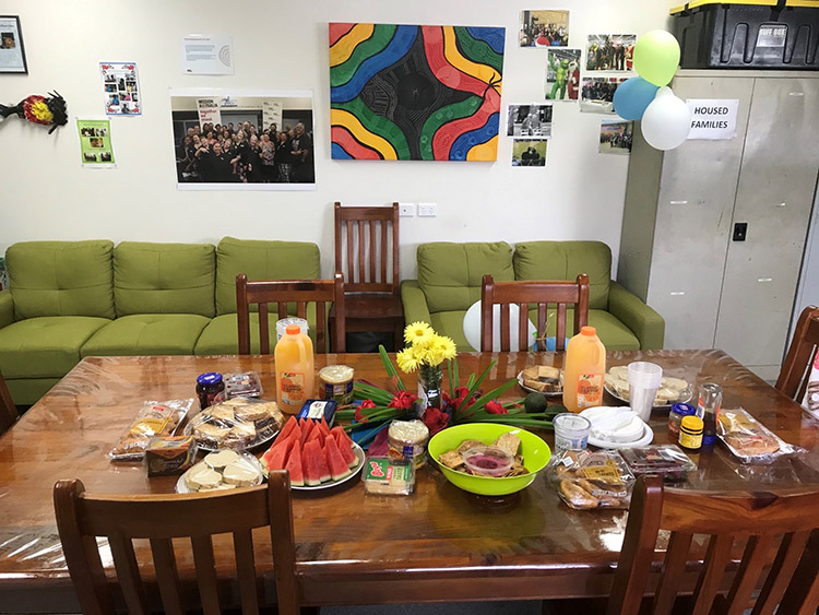 food on celebration NAIDOC week together.  