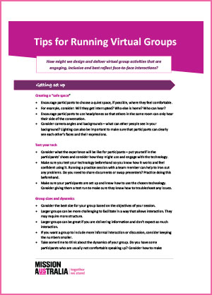 Tips for Running Virtual Groups thumb
