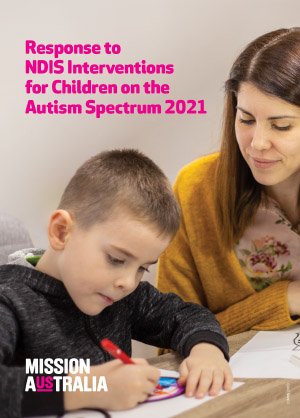 Response to NDIS Interventions for Children on the Autism Spectrum paper.