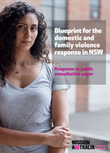 Screenshot of the Blueprint for domestic and family violence responsive document