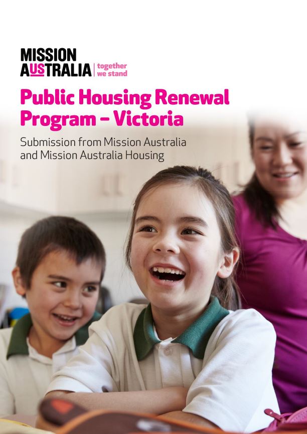 Housing and homelessness policy submissions & reports| Mission Australia