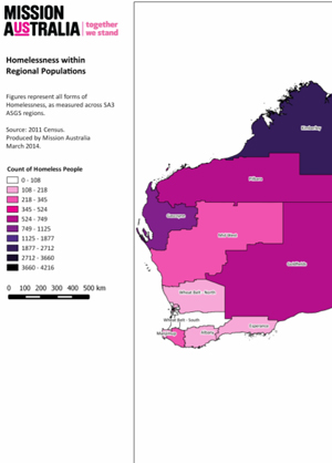 Screenshot of National Housing Stress hotspots document