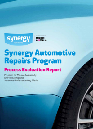 Screenshot of Synergy Automotive Repairs Program: Process Evaluation Report