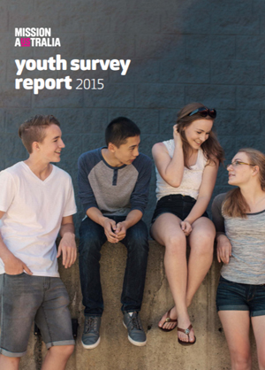 Screenshot of Mission Australia Youth Survey 2015 document