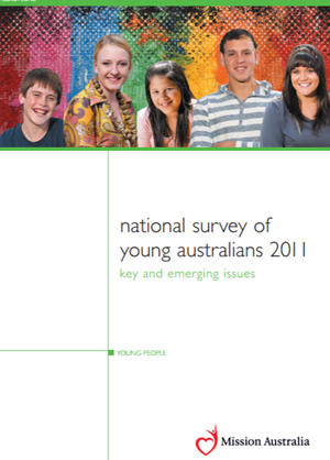 Screenshot of National Survey of Young Australians - 2011 