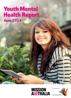 Screenshot of Youth mental health report June 2014