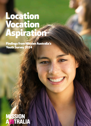 Screenshot of Youth Survey 2014 SES report