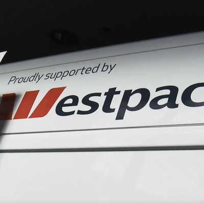 Mission Australia and Westpac's Missionbeat van