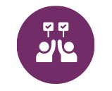 Choice control independence icon